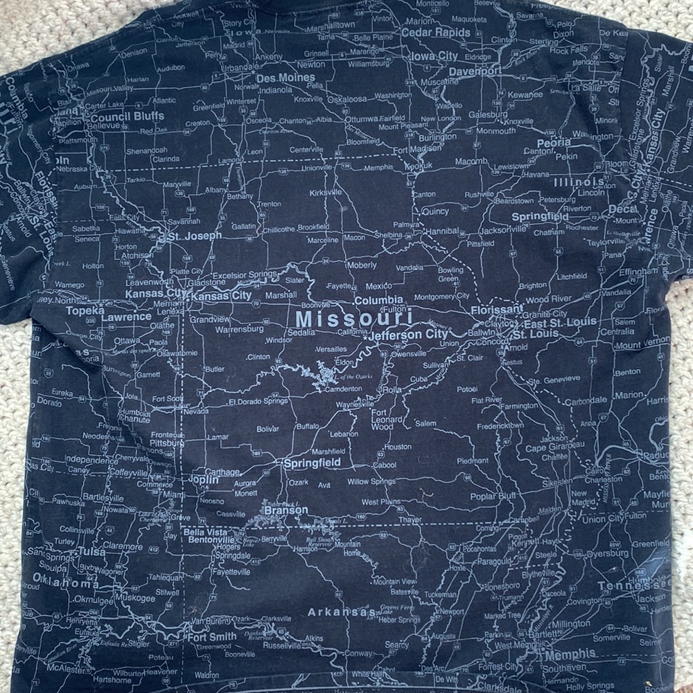 Missouri Aop Map Tee - image 6